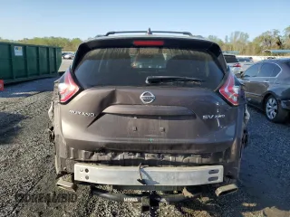 2018 Nissan Murano Platinum with VIN 5N1AZ2MH4JN158539, listed as a Copart auction lot 50944545 with 106,345 mi miles and Salvage Title. Bid and sale history available at carsss.com. Image 6.