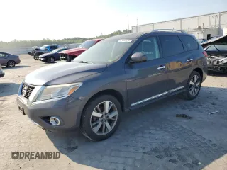 2014 Nissan Pathfinder SL with VIN 5N1AR2MM8EC658847, listed as a Copart auction lot 62462625 with 136,558 mi miles and Clean title. Bid and sale history available at DreamBid. Image 1.