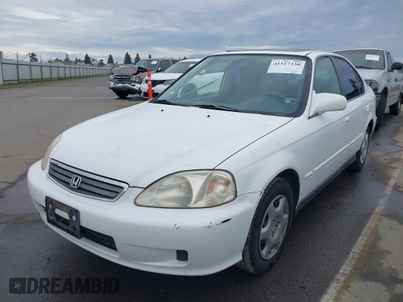 1999 Honda Civic EX z VIN 2HGEJ8648XH526377, wystawiony jako IAAI lot #41517330 z przebiegiem 167 375 mil mil oraz . Historia ofert i sprzedaży dostępna na DreamBid. Obrazek 17.