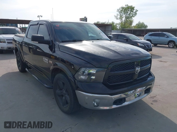 2015 Ram 1500 Lone Star z VIN 1C6RR6LT5FS663624, wystawiony jako IAAI lot #42070156 z przebiegiem 157 583 mil mil oraz . Historia ofert i sprzedaży dostępna na DreamBid. Obrazek 1.
