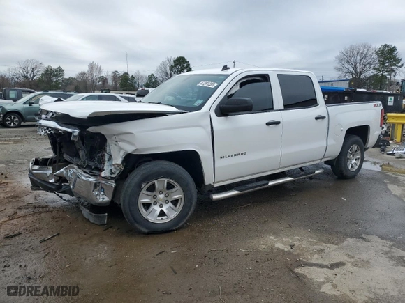 2014 Chevrolet Silverado 1500 LT with VIN 3GCUKREHXEG387237, listed as a Copart auction lot 47291285 with 99,325 mi miles and Salvage Title. Bid and sale history available at carsss.com. Image 1.