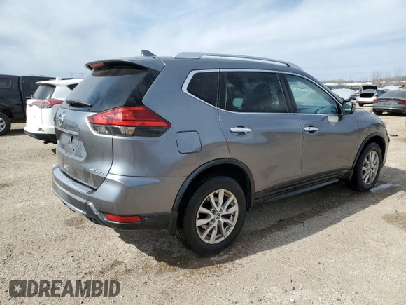 2017 Nissan Rogue SV with VIN KNMAT2MV5HP573539, listed as a Copart auction lot 52445815 with 98,804 mi miles and Salvage Title. Bid and sale history available at carsss.com. Image 3.
