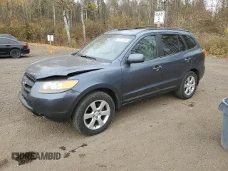 2007 Hyundai Santa Fe GL z VIN 5NMSG13EX7H016556, wystawiony jako Copart lot #75871644 z przebiegiem 322 961 mil mil oraz Szkoda całkowita • Salvage title. Historia ofert i sprzedaży dostępna na DreamBid. Obrazek 1.