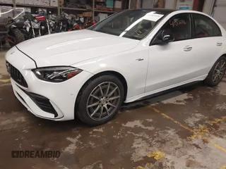 2023 Mercedes-Benz C 43 AMG with VIN W1KAF8HB9PR089554, listed as a IAAI auction lot 41587016 with 14,351 mi miles and . Bid and sale history available at DreamBid. Image 18.