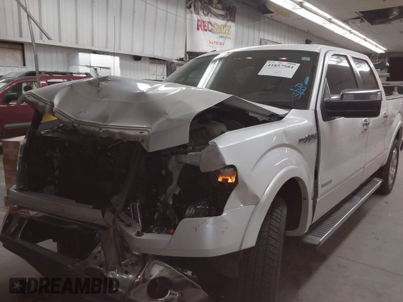 2013 Ford F-150 XL with VIN 1FTFW1CTXDKE87139, listed as a IAAI auction lot 41857584 with 156,837 mi miles and . Bid and sale history available at carsss.com. Image 17.