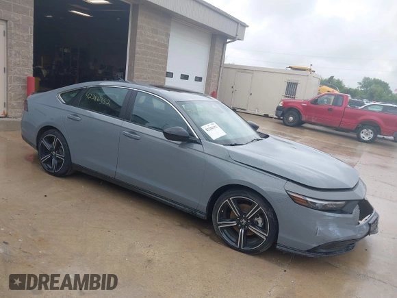 2023 Honda Accord Sport with VIN 1HGCY2F52PA036055, listed as a IAAI auction lot 42358975 with 30,290 mi miles and . Bid and sale history available at DreamBid. Image 1.