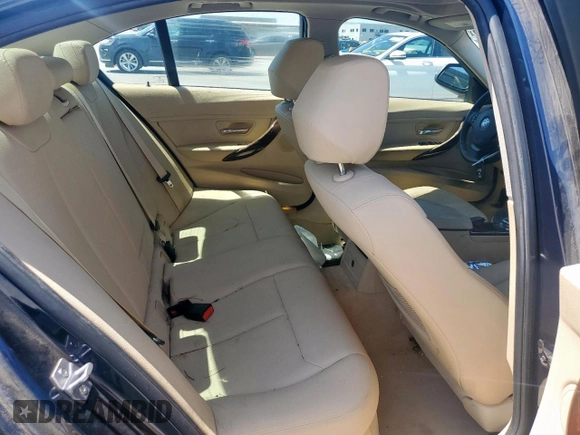 2013 BMW 3 Series 328i with VIN WBA3A5C5XDJ461038, listed as a Copart auction lot 52500435 with 108,836 mi miles and Salvage Title. Bid and sale history available at carsss.com. Image 10.