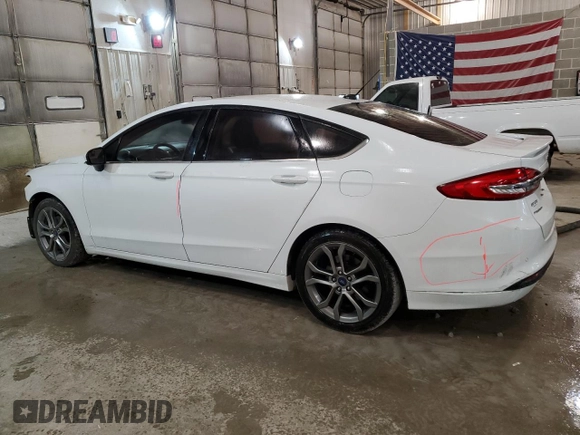 2017 Ford Fusion SE with VIN 3FA6P0HD0HR292814, listed as a Copart auction lot 66760323 with 123,904 mi miles and Clean Title. Bid and sale history available at carsss.com. Image 2.