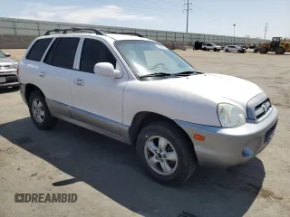 2005 Hyundai Santa Fe GLS with VIN KM8SC13DX5U906172, listed as a Copart auction lot 52000015 with 125,413 mi miles and Salvage Title. Bid and sale history available at carsss.com. Image 4.