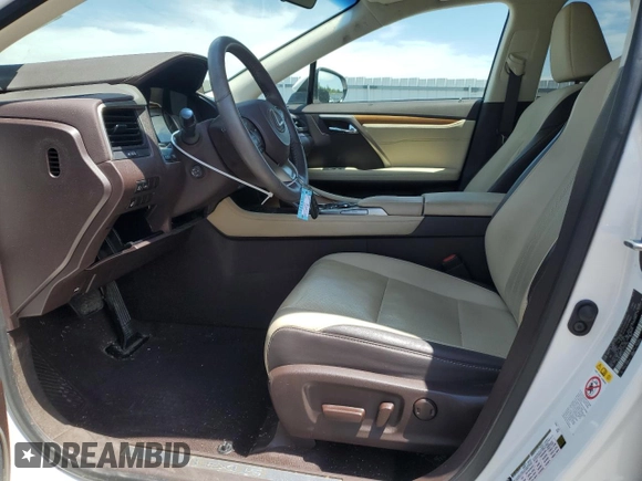 2018 Lexus RX 350 z VIN 2T2BZMCA5JC144799, wystawiony jako Copart lot #57553445 z przebiegiem 59 682 mil mil oraz Szkoda całkowita • Salvage title. Historia ofert i sprzedaży dostępna na DreamBid. Obrazek 7.