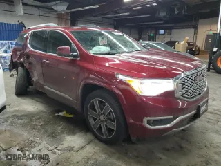 2017 GMC Acadia Denali with VIN 1GKKNXLS9HZ265835, listed as a Copart auction lot 41785125 with 90,981 mi miles and Salvage Title. Bid and sale history available at carsss.com. Image 4.