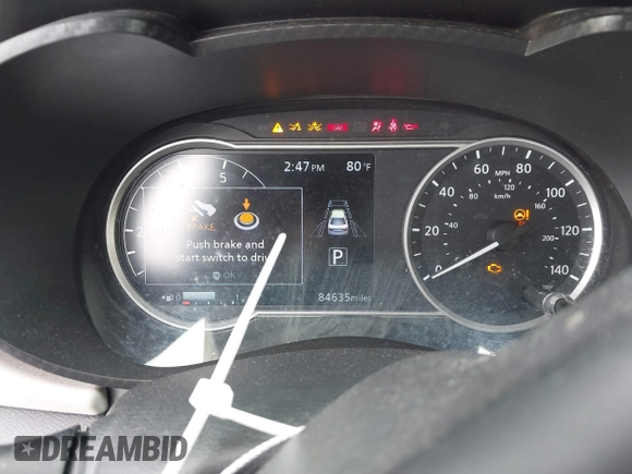 2021 Nissan Versa SV with VIN 3N1CN8EV2ML839399, listed as a IAAI auction lot 42472811 with 84,635 mi miles and . Bid and sale history available at DreamBid. Image 7.