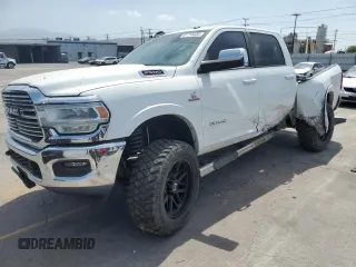 2020 Ram 2500 Laramie with VIN 3C6UR5FL5LG110779, listed as a Copart auction lot 61719435 with 85,508 mi miles and Salvage title. Bid and sale history available at DreamBid. Image 1.