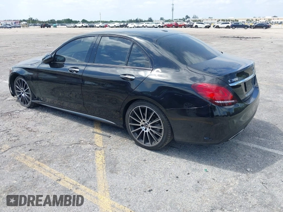 2019 Mercedes-Benz C 300 with VIN 55SWF8DB8KU308099, listed as a IAAI auction lot 42064354 with 48,363 mi miles and . Bid and sale history available at DreamBid. Image 3.