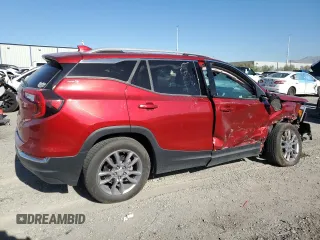 2022 GMC Terrain SLT with VIN 3GKALPEV1NL205690, listed as a Copart auction lot 58277575 with 71,080 mi miles and Salvage title. Bid and sale history available at DreamBid. Image 3.