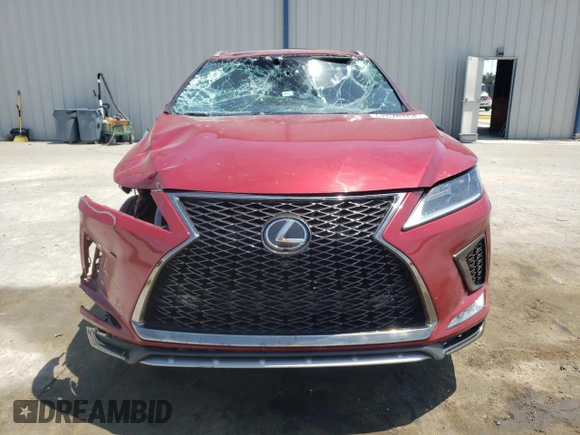 2022 Lexus RX with VIN 2T2YZMDA2NC318309, listed as a Copart auction lot 62670164 with 65,143 mi miles and Salvage Title. Bid and sale history available at carsss.com. Image 5.