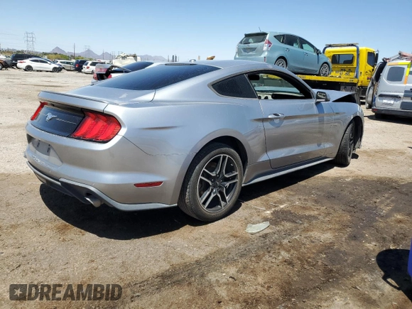 2020 Ford Mustang EcoBoost with VIN 1FA6P8TH6L5132280, listed as a Copart auction lot 54850265 with 78,463 mi miles and Clean Title. Bid and sale history available at carsss.com. Image 3.