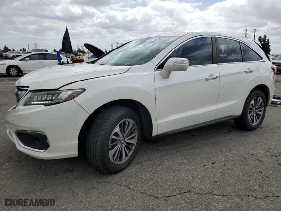 2017 Acura RDX w/Advance Pkg with VIN 5J8TB3H76HL006522, listed as a Copart auction lot 50942425 with 85,632 mi miles and Salvage Title. Bid and sale history available at carsss.com. Image 1.