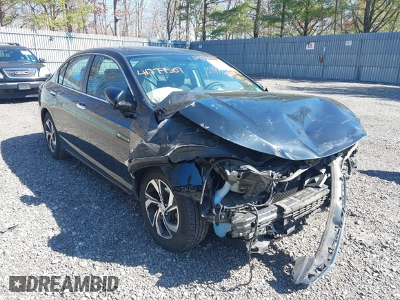 2017 Honda Accord LX with VIN 1HGCR2F38HA122578, listed as a IAAI auction lot 41779507 with 79,593 mi miles. Bid and sale history available at carsss.com. Image 1.