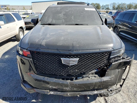 2024 Cadillac Escalade 4WD Sport Platinum with VIN 1GYS4GKL4RR248624, listed as a Copart auction lot 75739104 with 0 mi miles and Salvage Title. Bid and sale history available at carsss.com. Image 5.
