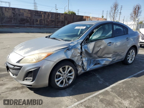 2010 Mazda 3 S Sport with VIN JM1BL1S65A1185942, listed as a Copart auction lot 44986895 with 159,629 mi miles and Salvage Title. Bid and sale history available at DreamBid. Image 1.