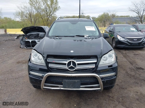 2012 Mercedes-Benz GL-Class GL 450 with VIN 4JGBF7BE9CA763928, listed as a IAAI auction lot 42092738 with 168,971 mi miles. Bid and sale history available at carsss.com. Image 12.