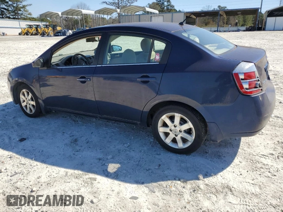 2007 Nissan Sentra 2.0 with VIN 3N1AB61E27L640593, listed as a Copart auction lot 46611495 with 118,167 mi miles and Clean Title. Bid and sale history available at DreamBid. Image 2.