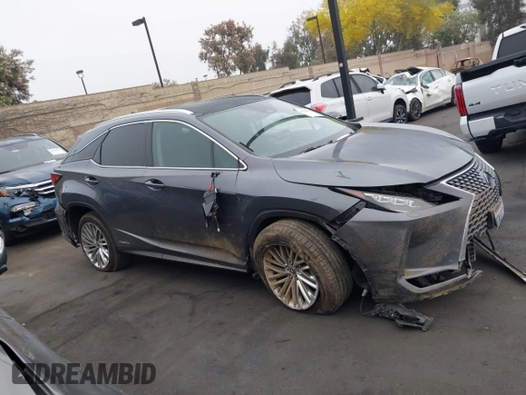 2020 Lexus RX 450h with VIN 2T2JGMDA7LC051477, listed as a IAAI auction lot 42484984 with 67,127 mi miles and . Bid and sale history available at DreamBid. Image 14.