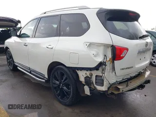 2017 Nissan Pathfinder S with VIN 5N1DR2MM6HC660212, listed as a IAAI auction lot 41905628 with 123,669 mi miles and . Bid and sale history available at DreamBid. Image 3.