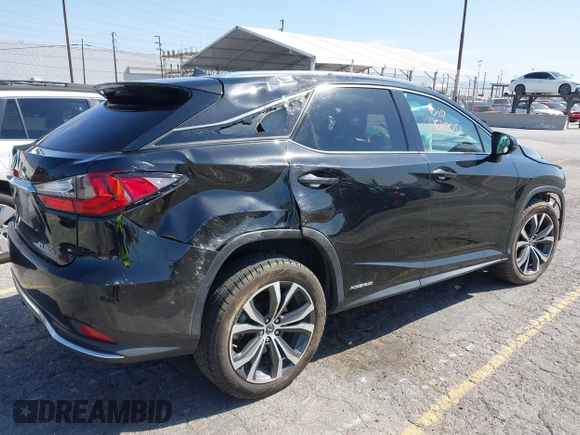 2020 Lexus RX with VIN 2T2HGMDA3LC049952, listed as a IAAI auction lot 41955829 with 1 mi miles. Bid and sale history available at carsss.com. Image 4.