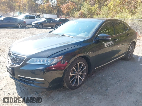 2015 Acura TLX V6 Tech with VIN 19UUB3F5XFA006165, listed as a IAAI auction lot 40686904 with 211,648 mi miles. Bid and sale history available at carsss.com. Image 17.