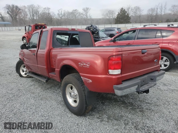 2000 Ford Ranger XL with VIN 1FTZR15V1YTB05504, listed as a Copart auction lot 47763485 with 211,756 mi miles and Salvage Title. Bid and sale history available at DreamBid. Image 2.