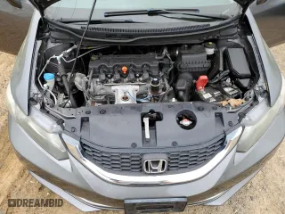2013 Honda Civic Sdn LX with VIN 19XFB2F55DE243092, listed as a Copart auction lot 51649095 with 64,888 mi miles and Salvage Title. Bid and sale history available at carsss.com. Image 13.