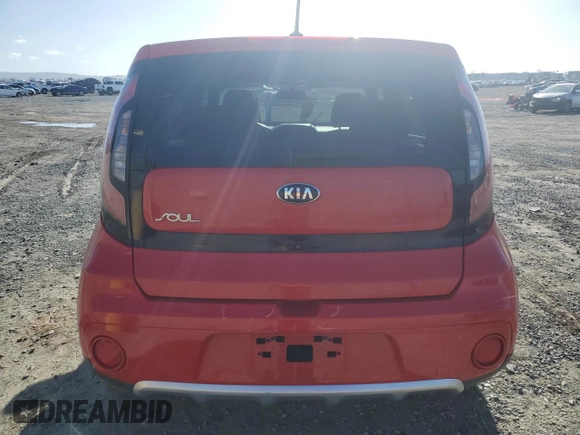2018 Kia Soul + with VIN KNDJP3A56J7556236, listed as a Copart auction lot 49662525 with 96,947 mi miles and Salvage Title. Bid and sale history available at DreamBid. Image 6.