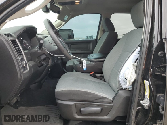 2022 Ram 1500 Tradesman with VIN 3C6RR6KGXNG310340, listed as a Copart auction lot 43163405 with 101,282 mi miles and Salvage title. Bid and sale history available at DreamBid. Image 7.