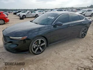 2024 Honda Accord Sport with VIN 1HGCY2F54RA072199, listed as a Copart auction lot 64038405 with 14,418 mi miles and Salvage title. Bid and sale history available at DreamBid. Image 1.