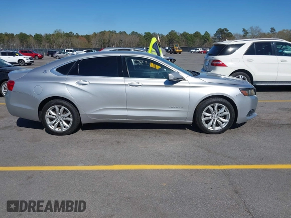 2017 Chevrolet Impala LT with VIN 1G1105SA3HU161608, listed as a IAAI auction lot 41852961 with 102,992 mi miles and . Bid and sale history available at DreamBid. Image 13.
