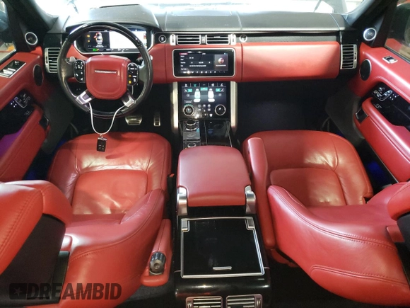 2018 Land Rover Range Rover with VIN DPSMN181349, listed as a Copart auction lot 65976914 with 63,879 mi miles and Salvage Title. Bid and sale history available at DreamBid. Image 8.