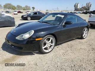 2001 Porsche 911 Carrera with VIN WP0AA299X1S621637, listed as a Copart auction lot 54449065 with 109,911 mi miles and Clean Title. Bid and sale history available at carsss.com. Image 1.