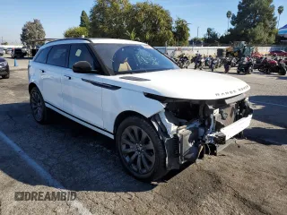 2019 Land Rover Range Rover Velar R-Dynamic SE z VIN SALYL2EX9KA209206, wystawiony jako Copart lot #76609604 z przebiegiem 59 047 mil mil oraz Szkoda całkowita • Salvage title. Historia ofert i sprzedaży dostępna na DreamBid. Obrazek 4.