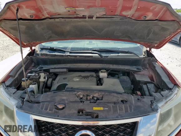 2013 Nissan Pathfinder SV with VIN 5N1AR2MN2DC644997, listed as a Copart auction lot 62275815 with 108,999 mi miles and Clean title. Bid and sale history available at DreamBid. Image 12.