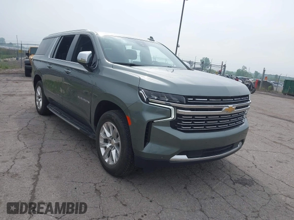 2023 Chevrolet Suburban Premier with VIN 1GNSCFKD3PR280397, listed as a IAAI auction lot 42448316 with 79,458 mi miles and . Bid and sale history available at DreamBid. Image 1.