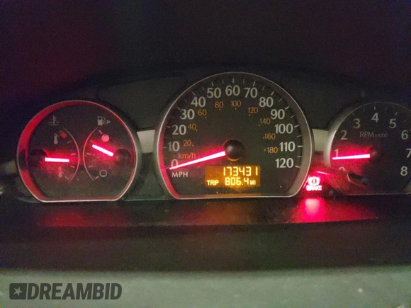 2004 Saturn ION ION 2 with VIN 1G8AN12F14Z190660, listed as a Copart auction lot 84599054 with 173,431 mi miles and Salvage Title. Bid and sale history available at carsss.com. Image 9.