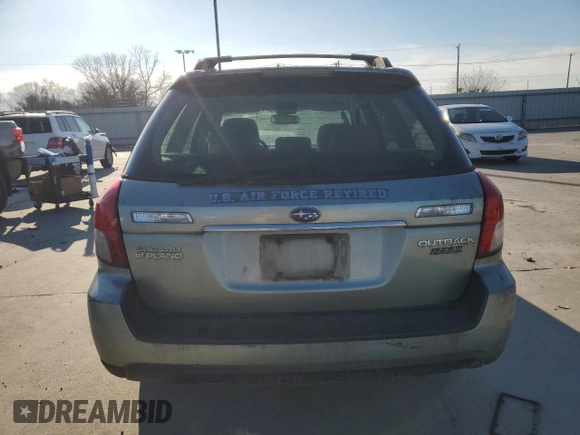 2009 Subaru Outback Special Edtn with VIN 4S4BP61C297337057, listed as a Copart auction lot 41861195 with 182,613 mi miles and Salvage Title. Bid and sale history available at carsss.com. Image 6.