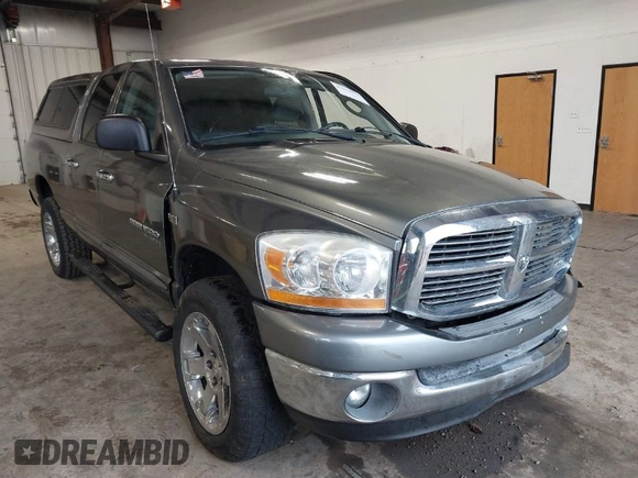 2006 Dodge 1500 SLT with VIN 1D7HU18216S617848, listed as a IAAI auction lot 41919979 with 97,133 mi miles and . Bid and sale history available at DreamBid. Image 1.