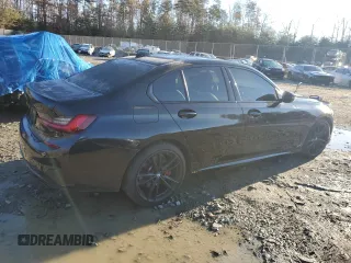 2022 BMW 3 Series M340i xDrive with VIN 3MW5U9J09N8C36136, listed as a Copart auction lot 76598524 with 45,311 mi miles and Salvage Title. Bid and sale history available at carsss.com. Image 3.