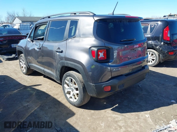 2017 Jeep Renegade Altitude z VIN ZACCJBBB6HPF01825, wystawiony jako IAAI lot #41785507 z przebiegiem 150 529 mil mil oraz . Historia ofert i sprzedaży dostępna na DreamBid. Obrazek 3.