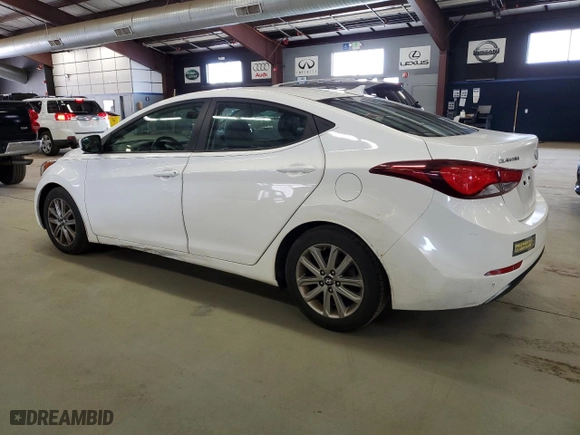 2014 Hyundai Elantra Limited with VIN 5NPDH4AE9EH487379, listed as a Copart auction lot 51732275 with 103,985 mi miles and Clean Title. Bid and sale history available at carsss.com. Image 2.