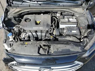 2018 Hyundai Elantra SEL with VIN 5NPD84LF3JH356836, listed as a Copart auction lot 48057285 with 74,214 mi miles and Salvage Title. Bid and sale history available at DreamBid. Image 12.
