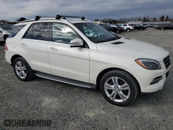 2013 Mercedes-Benz M 350 with VIN 4JGDA2EBXDA190017, listed as a Copart auction lot 45425185 with 169,123 mi miles and Clean Title. Bid and sale history available at carsss.com. Image 4.